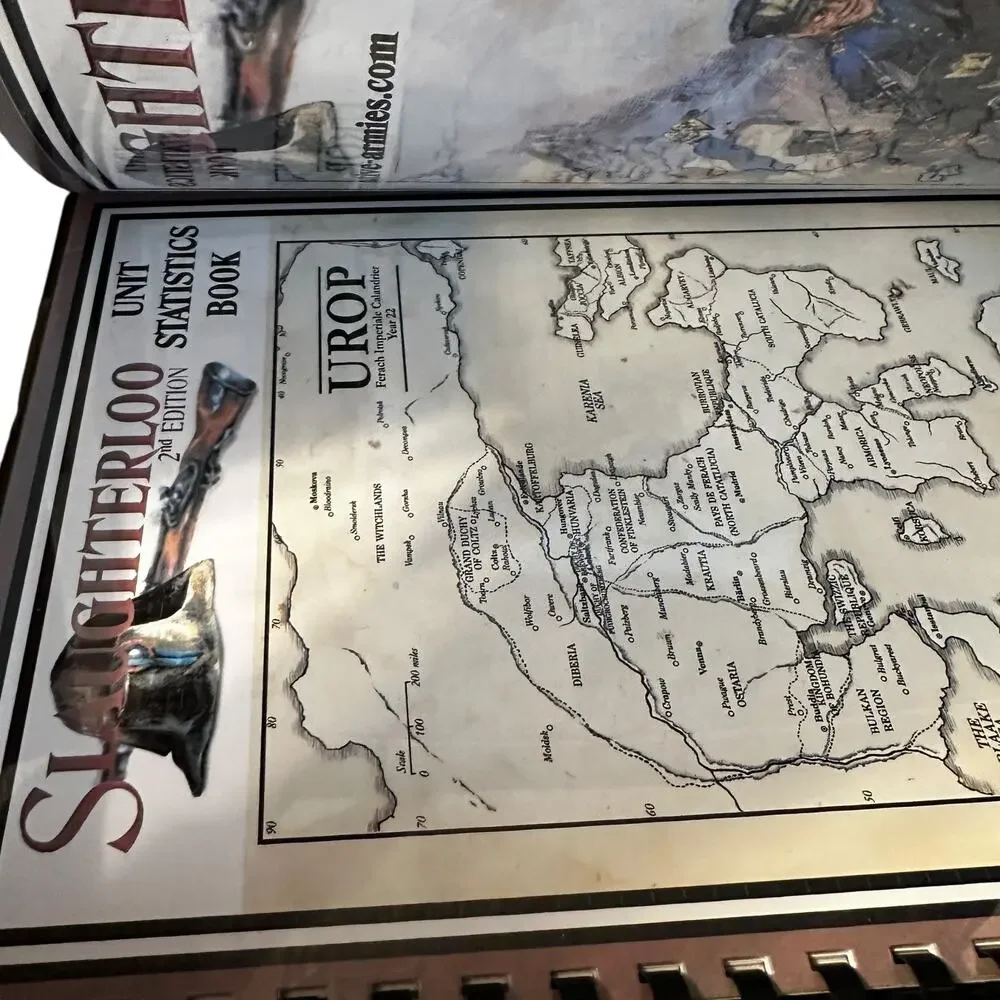 Slaughterloo 2nd Edition Napoleonique Mass Battle Game Kit With Books